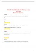 NUR 2571 Final REAL EXAM PN2 Exam (Latest 2023/2024) Rasmussen university