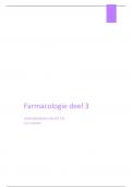 FARMACOLOGIE DEEL 3