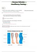 16. venous valvular insufficiency testing (vascular ultrasound)