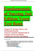 Fundamentals of Nursing 2nd Edition Yoost Test Bank ISBN: 978-0323508643