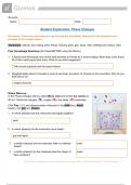 Student Exploration Phase Changes Gizmo Answer Key Pages 1-4