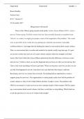 Essay COMP 01105 (01105) 