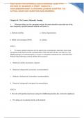 TEST BANK FOR MATERNAL CHILD NURSING CARE 7TTH EDITION BY SHANNON E PERRY  MARILYN J HOCKENBERRY,MARY CATHERINE CASHION CHAPTER 1-50 ACTUAL EXAM 2023 QUESTION AND ANSWERS.  	