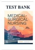 Medical Surgical Nursing 10th Edition by Ignatavicius Test Bank