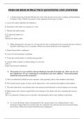 PEDS OB HESI 50 PRACTICE QUESTIONS AND ANSWERS 2023/2024