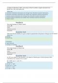 Straighterline chem 101 exam 4 with questions and answers