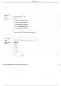 Straighterline chem 101 Graded Exam 3 with questions and answers