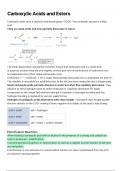 ALevel - Isomerism and Carbonyl Compounds Notes