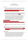 Fiscal Law Test 1 - Module 2,3,4 and final test ( questions and answers)