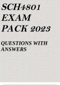 SCH4801 EXAM PACK 2023