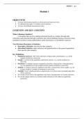 Class notes ECO201 Introduction to Business Statistics