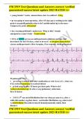 FM 2919 Test Questions and Answers correct /verified guaranteed success latest update 2023 RATED A+