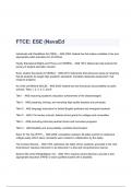 FTCE: ESE (NavaEd Questions & Answers 2023 ( A+ GRADED 100% VERIFIED)