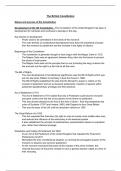 THE BRITISH CONSTITUTION A-LEVEL POLITICS AQA/EDEXCEL DETAILED COURSE NOTES