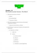 BIOL 235 STUDY GUIDE – FINAL EXAM 