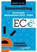 Samenvatting Economie Examen VMBO TL/GL 2024