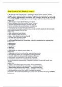  West Coast EMT Block Exam #3  A 30-year-old male experienced a generalized (tonic-clonic) seizure, which stopped before you arrived at the scene. The patient is conscious, is answering your questions appropriately, and refuses EMS transport. Which of the