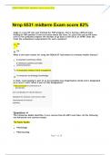 Nrnp 6531 midterm Exam score 82%