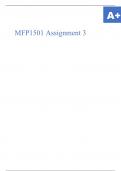 MFP1501 Assignment 3