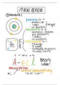 Chemistry 127 for Life Sciences Final Overview/Review