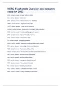 NERC Standards Question and answers 100% correct  2023