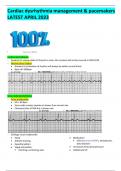 Cardiac dysrhythmia management & pacemakers LATEST APRIL 2023