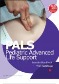 PALS Handbook 2021 EDITION.WITH 2020-2025 GUIDELINES AND STANDARDS