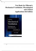 Test Bank for Pilbeam's Mechanical Ventilation: Physiological and Clinical Applications 6th Edition