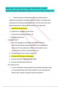 NGN NUR  HESI RN CAT EXAM 2023/2024 V1&V2 QUESTIONS& ANSWERS 100%correct/verified Graded A+ 