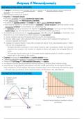 Enzymology & Biological Thermodynamics 