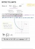 Summary - Limits for MTH1441