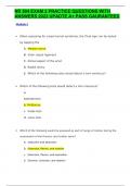 NR 504 EXAM 2 PRACTICE QUESTIONS WITH ANSWERS 2023 UPADTE A+ PASS GAURANTEED