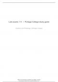 Lab exams 1 9 / Portage College study guide