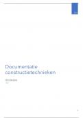 Documentatiebundel constructietechnieken