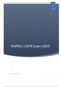 NAPRx's CNPR Exam 2023