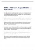 RNSG 1413 Exam 1 Chapter REVIEW  2023 QUESTIONS and 100% correct answers