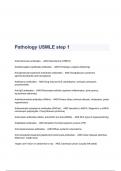 Pathology USMLE step 1 QUESTIONS & A NSWERS 2023 ( A+ GRADED 100% VERIFIED)