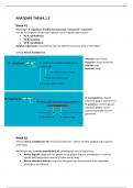 Anatomie thema 1.2 (MZK jaar 1 blok A)