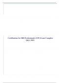 Certification for IRB Professionals (CIP) Exam Complete Q&A 2023.