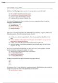 Maternal Child – Exam 1