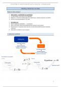 Samenvatting hoorcolleges Statistiek 4