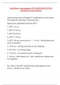 initial treatment dose of heparin IV weight based correct answer.