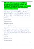 ATLS Test 1 study guide/ ATLS Test questions with answers graded A+ ALREADY PASSED/ATLS test (A 22-year-old man is hypotensive and tachycardic after a shotgun wound to the left shoulder…..)