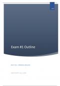 BUSI 7110: Financial Analysis - EXAM #1 PREP