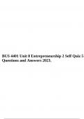 BUS 4401 Unit 8 Entrepreneurship 2 Self Quiz 5 Questions and Answers 2023, BUS 4401 Unit 6 Attempt Review Questions and Answers March 2023, BUS 4401 Entrepreneurship 2 Review Quiz 9 (50) Questions and Answers & BUS 4401 Review Quiz | 50 Questions and Answ