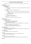 N310 Pharmacology Final Exam Blueprint Spring