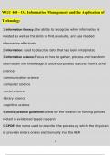 WGU 468 - OA Information Management and the Application of Technology 2023 Questions and Answers (Verified Answers)