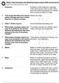 TEAS 7 Test Chemistry (All TEAS Test Topics) Exam With Correct Solution