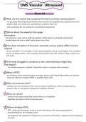 vascular ultrasound (study guide) pack