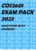 COS2601 EXAM PACK 2023